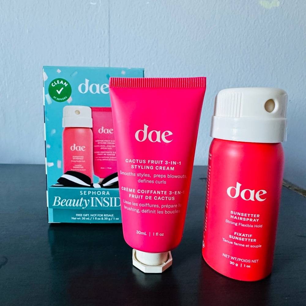 Dae Styling Cream and Hairspray Set